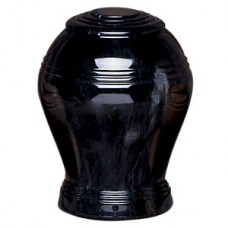Ebony Capsule Marble Cremation Urn
