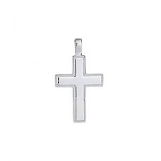 Sterling Silver Large Cross Cremation Jewelry Keepsake