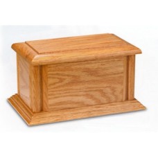 Monroe Oak Cremation Urn